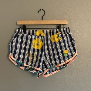 Navy Palaka Cruzier Shorts